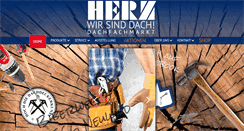 Desktop Screenshot of herz-dach.de